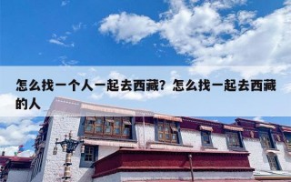 怎么找一个人一起去西藏？怎么找一起去西藏的人？
