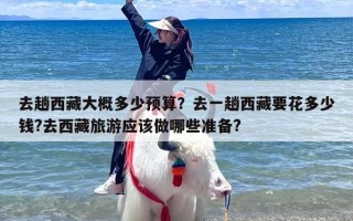 去趟西藏大概多少预算？去一趟西藏要花多少钱?去西藏旅游应该做哪些准备?