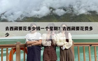 去西藏要花多少钱一个星期？去西藏要花费多少