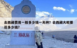 去西藏费用一般多少钱一天啊？去西藏大概要花多少钱?