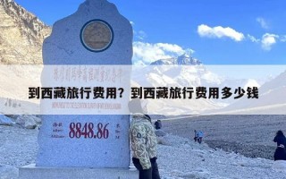 到西藏旅行费用？到西藏旅行费用多少钱