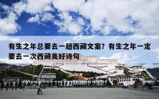有生之年总要去一趟西藏文案？有生之年一定要去一次西藏美好诗句