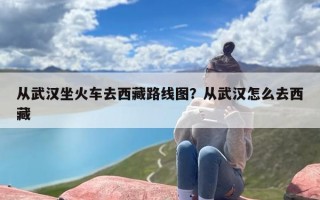 从武汉坐火车去西藏路线图？从武汉怎么去西藏