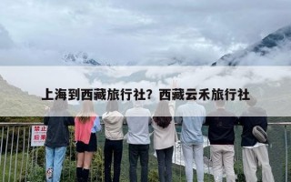 上海到西藏旅行社？西藏云禾旅行社