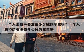 一个人去拉萨要准备多少钱的车票呀？一个人去拉萨要准备多少钱的车票呀
