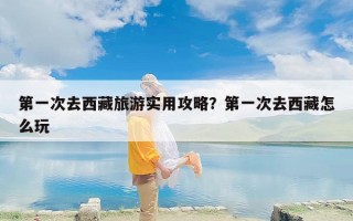 第一次去西藏旅游实用攻略？第一次去西藏怎么玩
