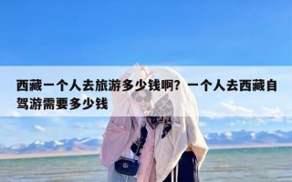 西藏一个人去旅游多少钱啊？一个人去西藏自驾游需要多少钱
