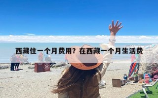 西藏住一个月费用？在西藏一个月生活费