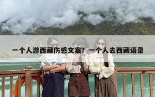 一个人游西藏伤感文案？一个人去西藏语录
