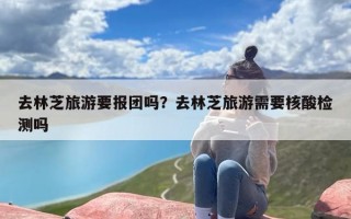 去林芝旅游要报团吗？去林芝旅游需要核酸检测吗