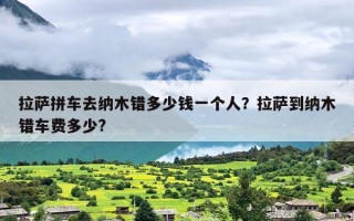 拉萨拼车去纳木错多少钱一个人？拉萨到纳木错车费多少?