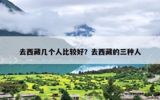 去西藏几个人比较好？去西藏的三种人