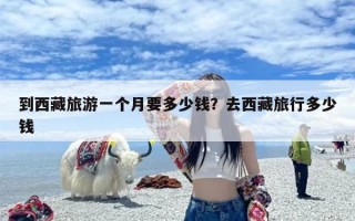 到西藏旅游一个月要多少钱？去西藏旅行多少钱