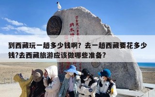 到西藏玩一趟多少钱啊？去一趟西藏要花多少钱?去西藏旅游应该做哪些准备?