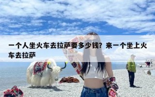 一个人坐火车去拉萨要多少钱？来一个坐上火车去拉萨