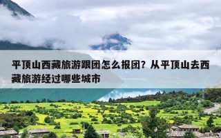 平顶山西藏旅游跟团怎么报团？从平顶山去西藏旅游经过哪些城市