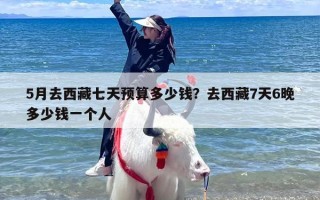 5月去西藏七天预算多少钱？去西藏7天6晚多少钱一个人