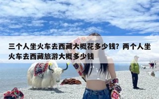 三个人坐火车去西藏大概花多少钱？两个人坐火车去西藏旅游大概多少钱