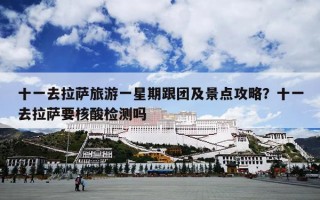 十一去拉萨旅游一星期跟团及景点攻略？十一去拉萨要核酸检测吗