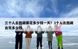 三个人去西藏要花多少钱一天？3个人去西藏自驾多少钱