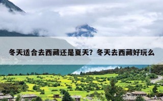 冬天适合去西藏还是夏天？冬天去西藏好玩么