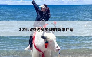 10年汉拉达多少钱的简单介绍