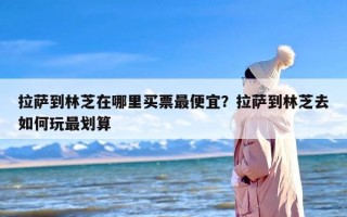 拉萨到林芝在哪里买票最便宜？拉萨到林芝去如何玩最划算