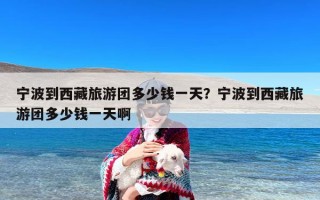 宁波到西藏旅游团多少钱一天？宁波到西藏旅游团多少钱一天啊