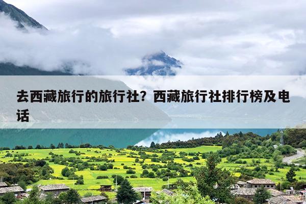 去西藏旅行的旅行社？西藏旅行社排行榜及电话-第1张图片