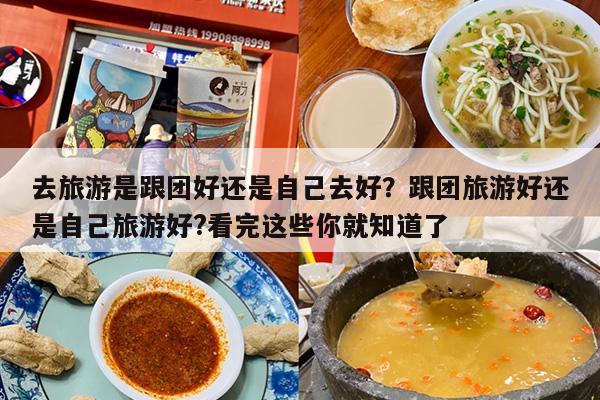 去旅游是跟团好还是自己去好？跟团旅游好还是自己旅游好?看完这些你就知道了