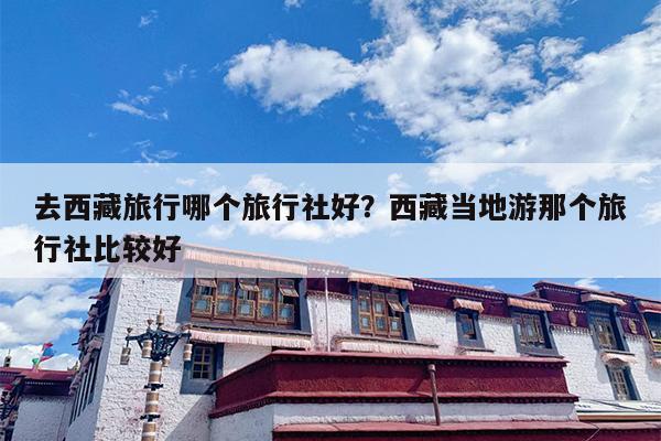 去西藏旅行哪个旅行社好？西藏当地游那个旅行社比较好