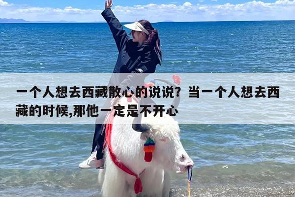 一个人想去西藏散心的说说？当一个人想去西藏的时候,那他一定是不开心
