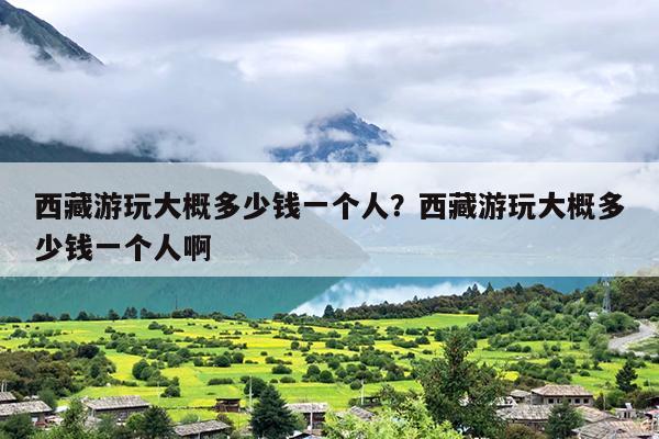 西藏游玩大概多少钱一个人？西藏游玩大概多少钱一个人啊
