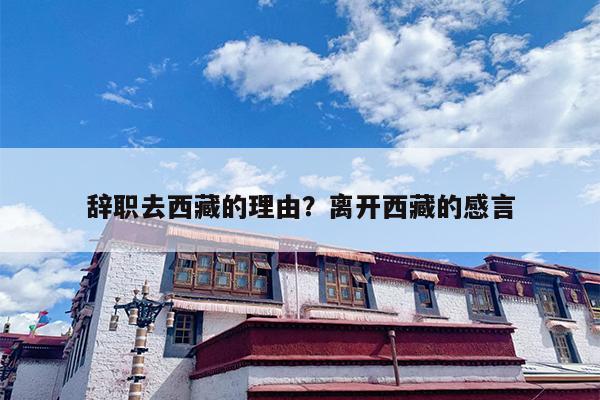 辞职去西藏的理由？离开西藏的感言