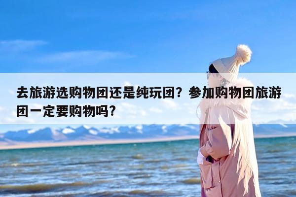 去旅游选购物团还是纯玩团？参加购物团旅游团一定要购物吗?
