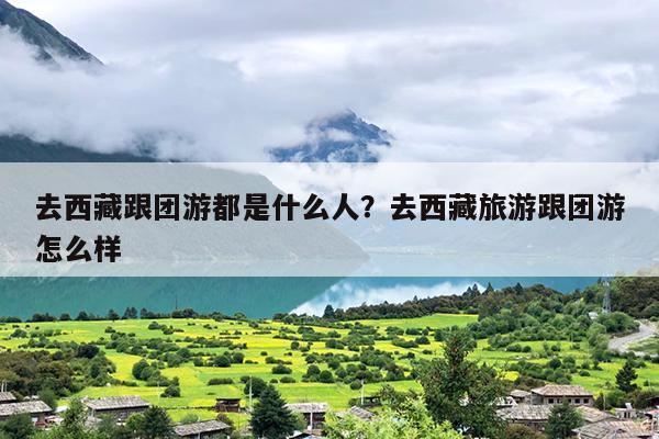 去西藏跟团游都是什么人？去西藏旅游跟团游怎么样