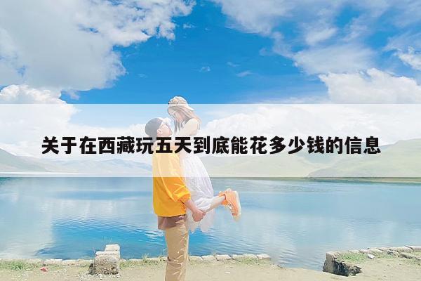 关于在西藏玩五天到底能花多少钱的信息