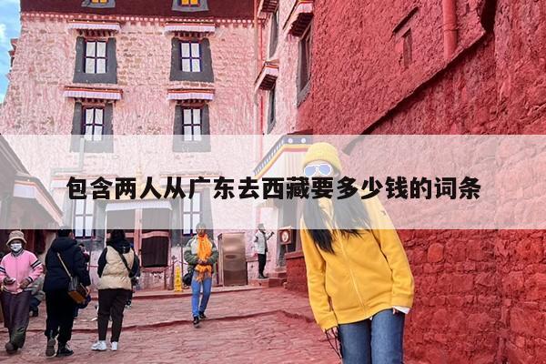包含两人从广东去西藏要多少钱的词条
