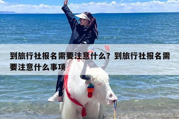 到旅行社报名需要注意什么？到旅行社报名需要注意什么事项