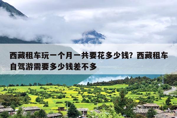 西藏租车玩一个月一共要花多少钱？西藏租车自驾游需要多少钱差不多